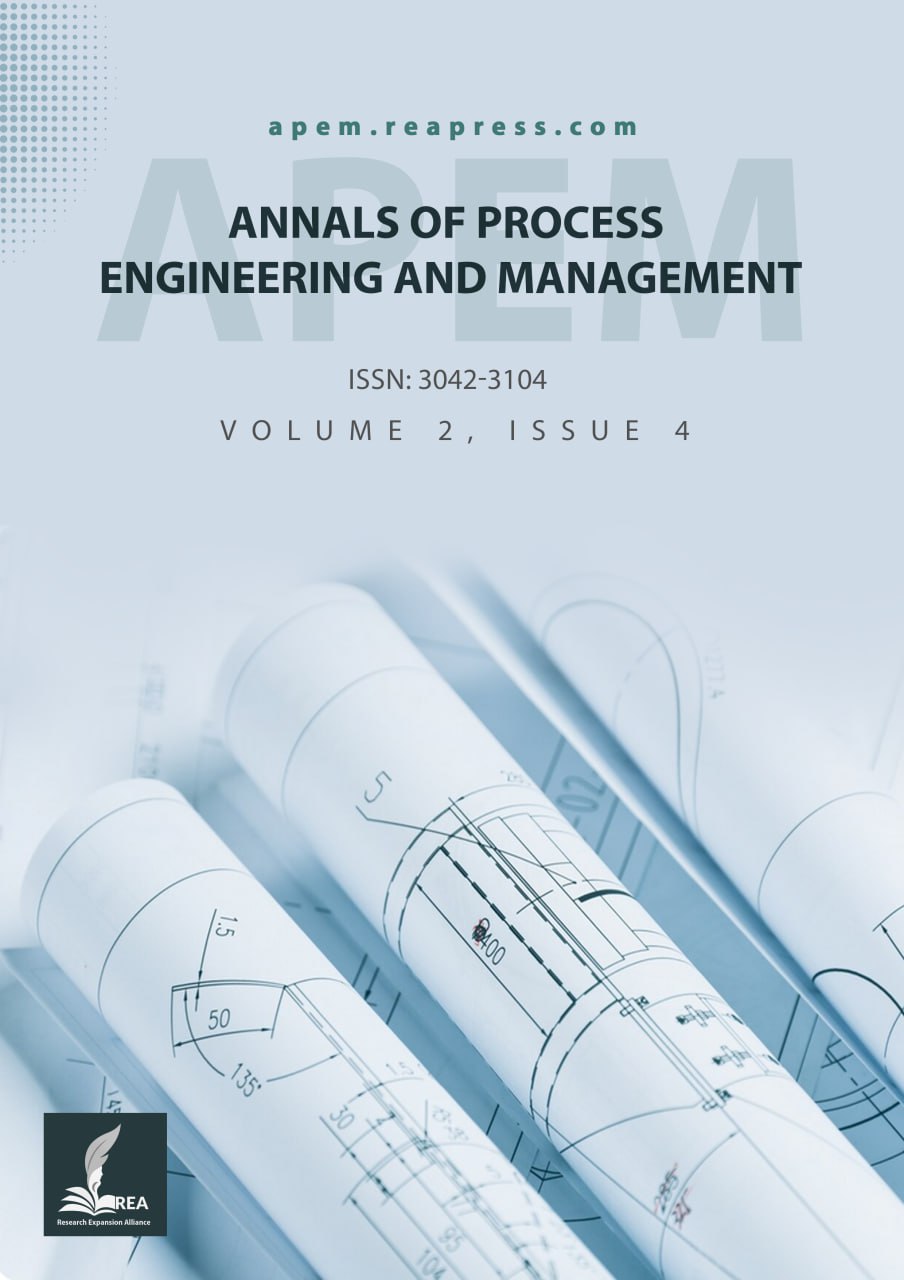 					View Vol. 2 No. 4 (2025): Annals of Process Engineering and Management
				